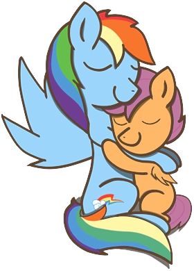 Rainbowdash and scoots